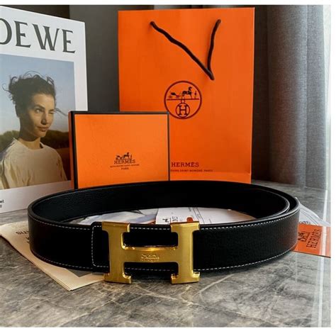 genuine leather hermes belt men|hermes belt unisex.